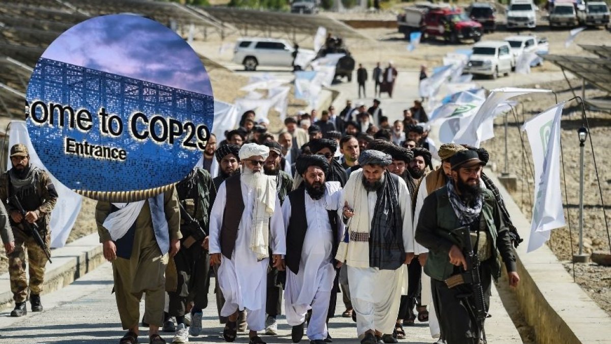 El régimen talibán de Afganistán, presente en la COP29