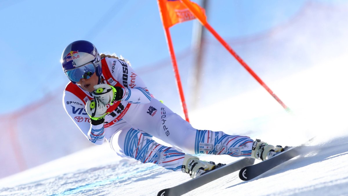 Lindsey Vonn, en la Copa del Mundo de esquí alpino de 2019