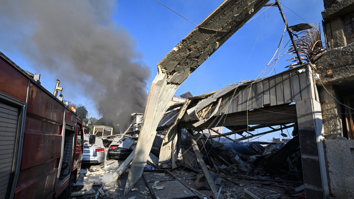 Ofensiva israelí contra la Yihad Islámica en Damasco