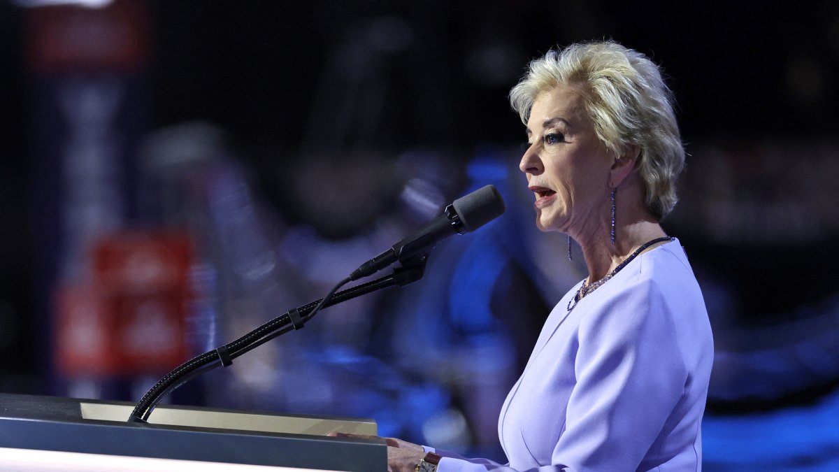 Linda McMahon en una imagen de archivo