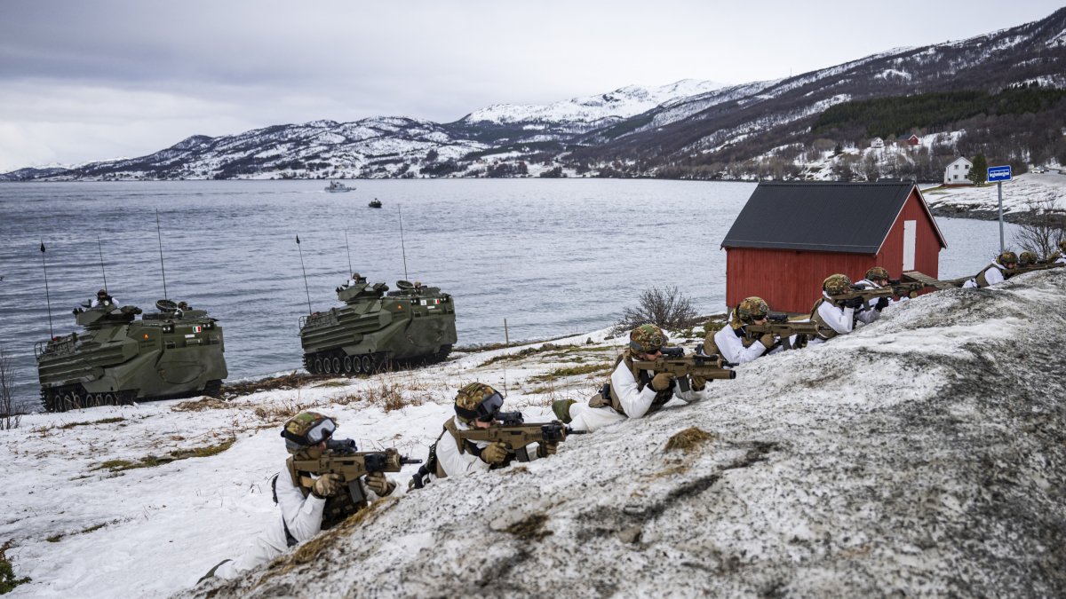 Ejercicios militares de la OTAN en Noruega