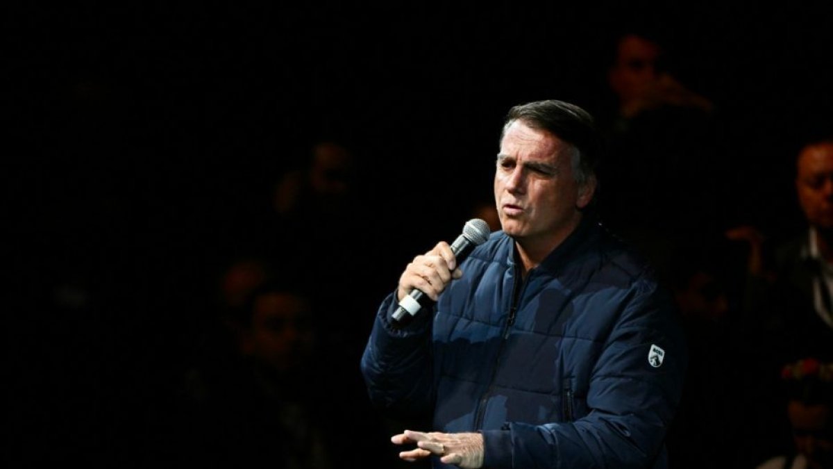 El expresidente brasileño (2019-2023) Jair Bolsonaro