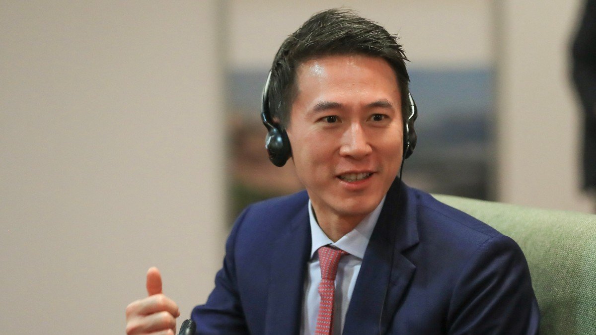 El CEO de TikTok, Shou Chew