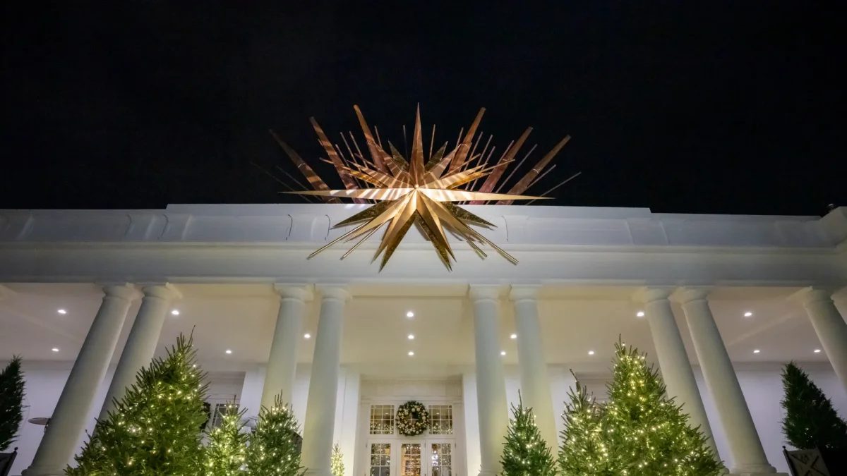 El ala este de la Casa Blanca