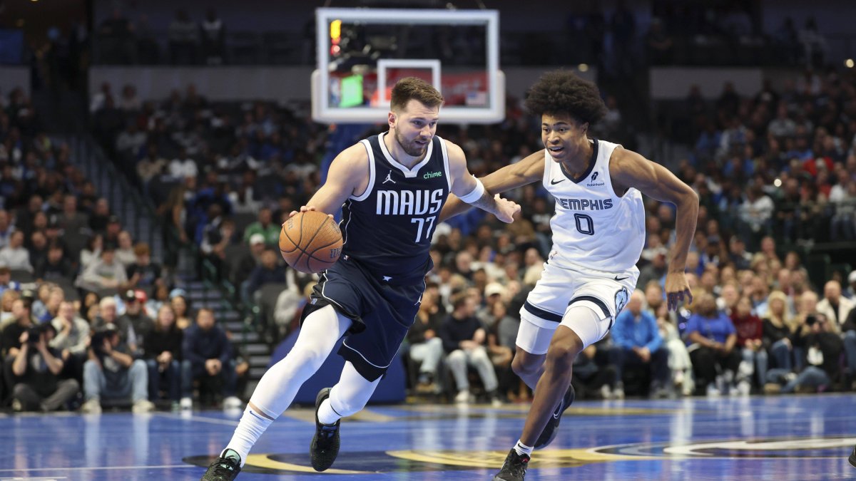 Doncic against the Grizzlies