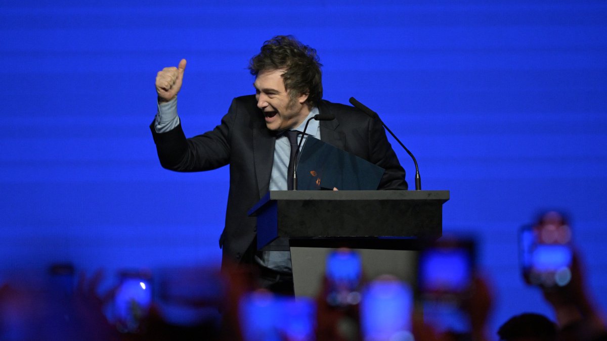 President Milei closed the first edition of CPAC Argentina/ Juan Mabromata.