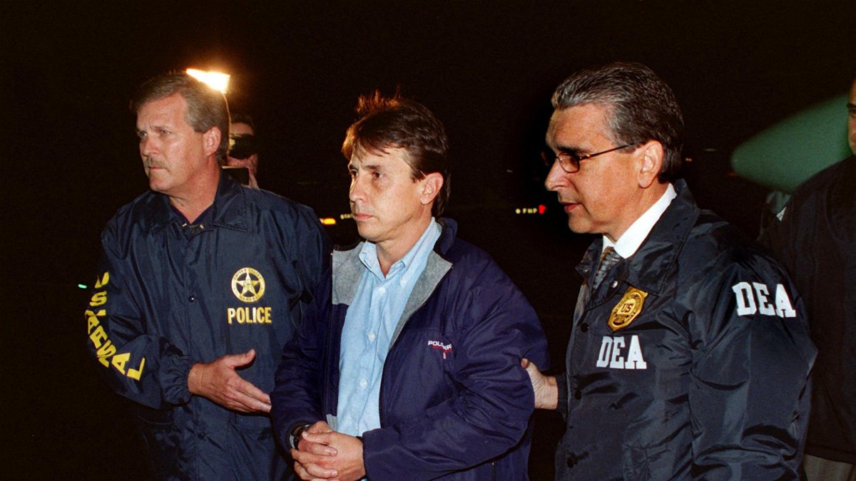 The image published on September 8, 2001 by the DEA.