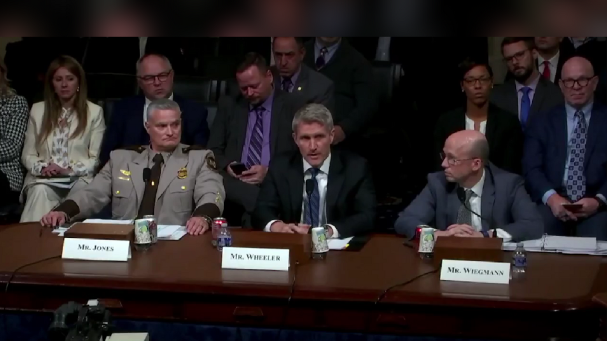 Una imagen de la audiencia sobre los drones ante el Congreso