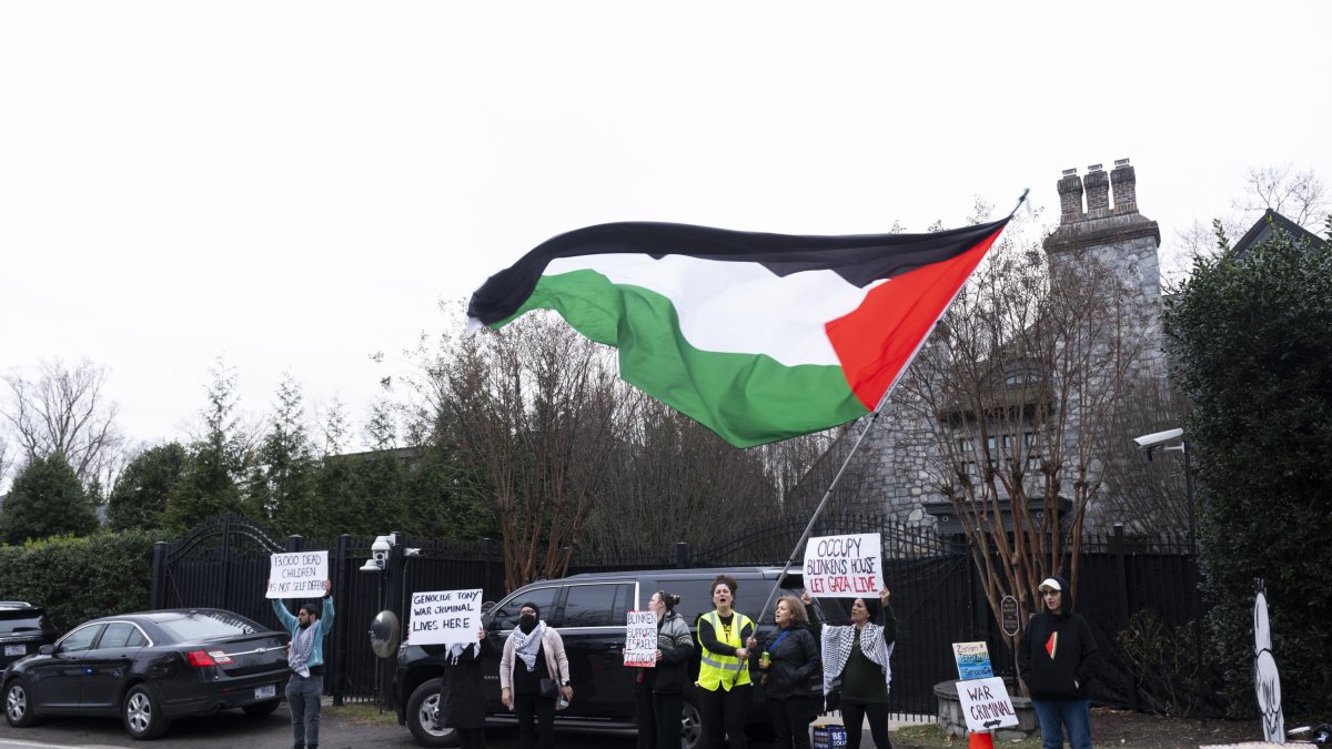 Protesta pro-Hamás en Virginia