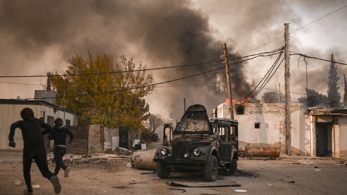 Violent riots in Syria