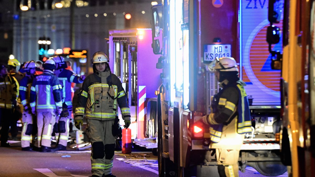 The attack at a Christmas market left at least two dead and 60 injured/ John Macdougall.