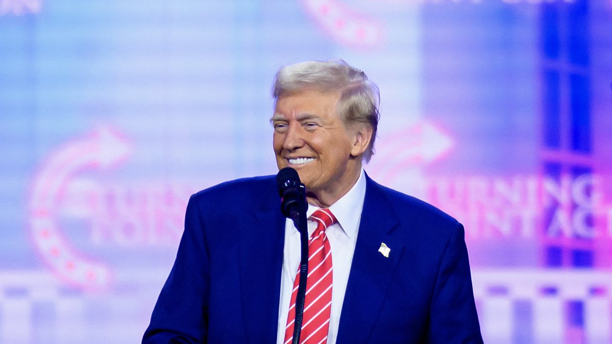 Trump durante un evento / Josh Edelson