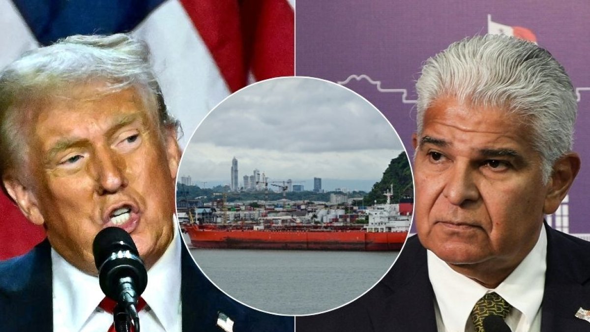 Trump y Mulino. El canal de Panamá