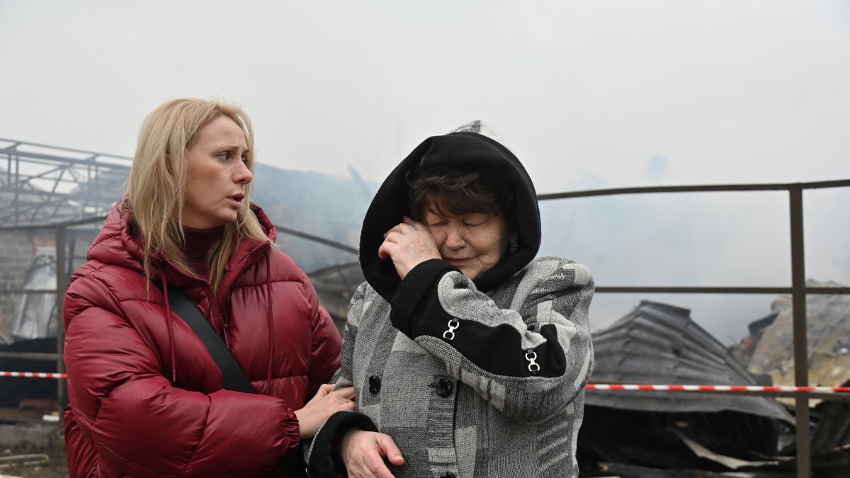 Locales ucranianos afectados por los bombardeos rusos del día de Navidad