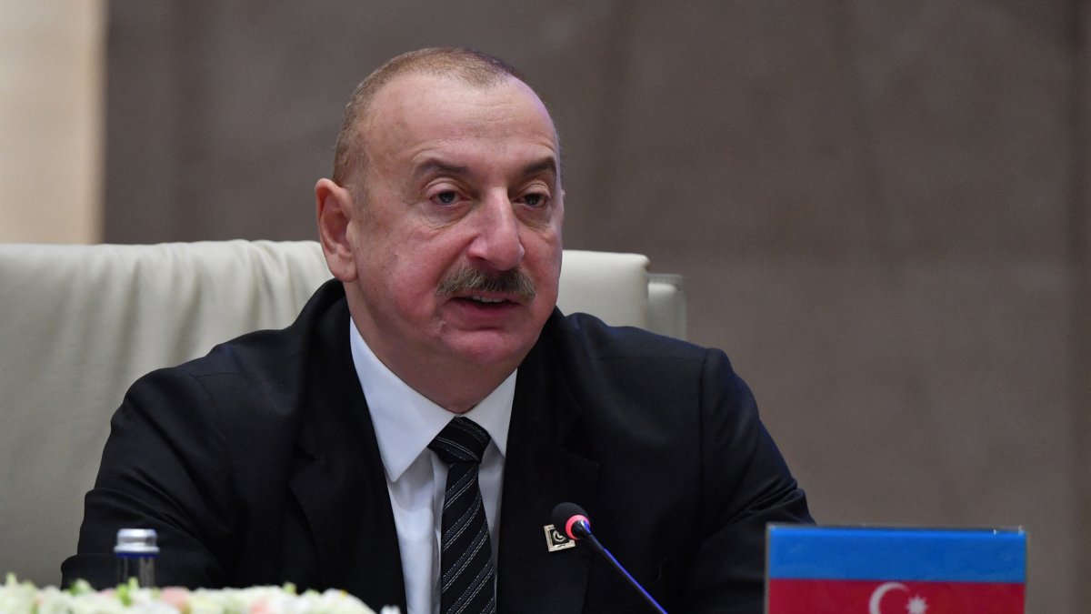 El presidente de Azerbaiyán, Ilham Aliyev, en una foto de archivo