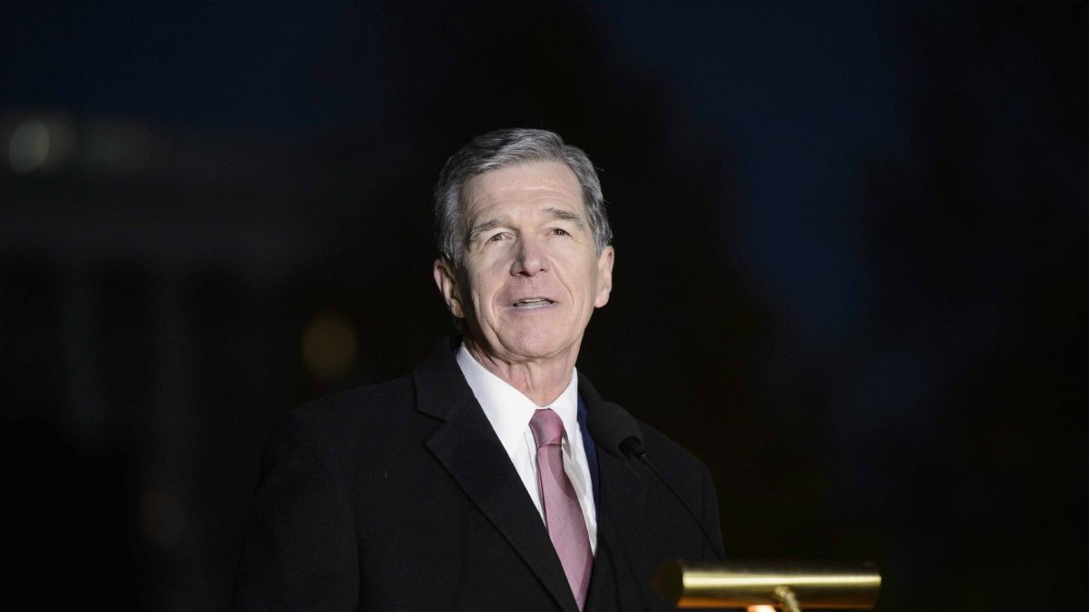Roy Cooper, still as governor of North Carolina.
