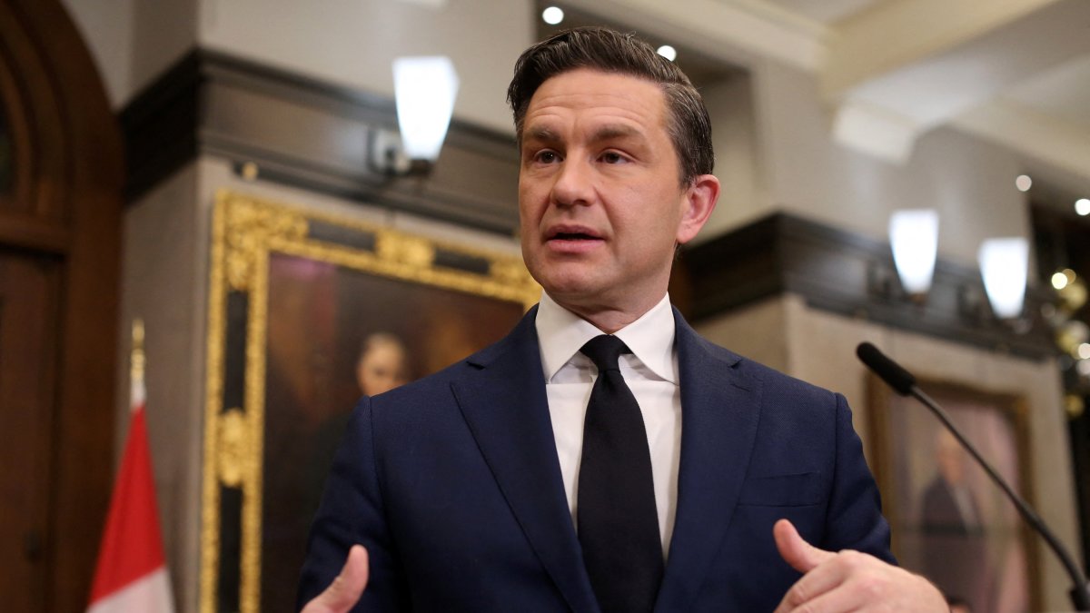 Pierre Poilievre, leader of the Conservative Party of Canada.