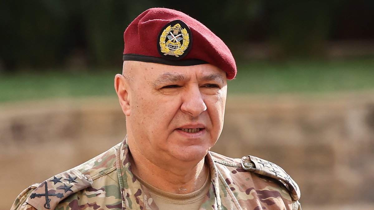 Joseph Aoun, jefe del Ejéricto y presidente electo del Líbano