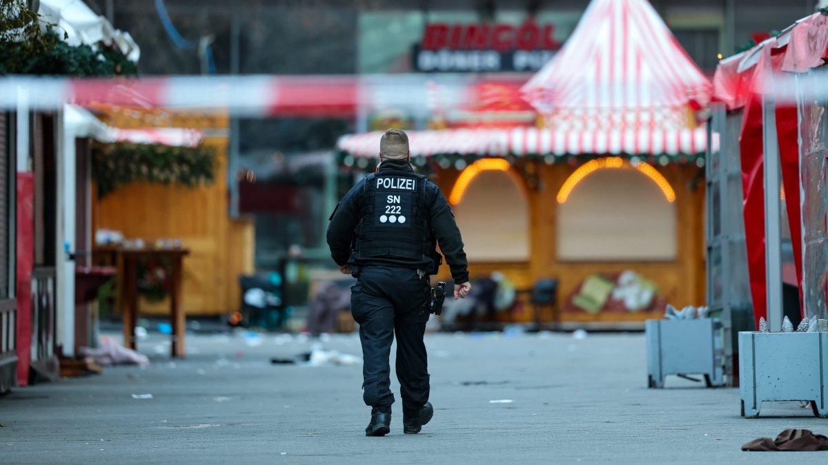 El mercado navideño de Magdeburgo tras el atentado terrorista