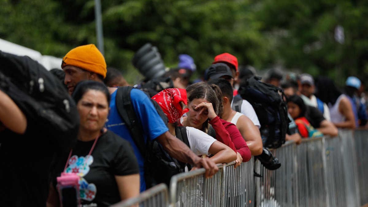 Migrantes venezolanos