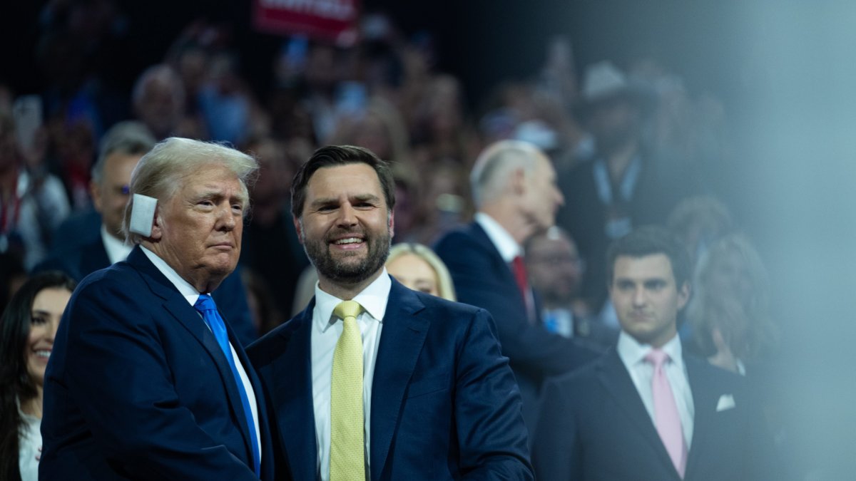 Donald Trump and J.D. Vance