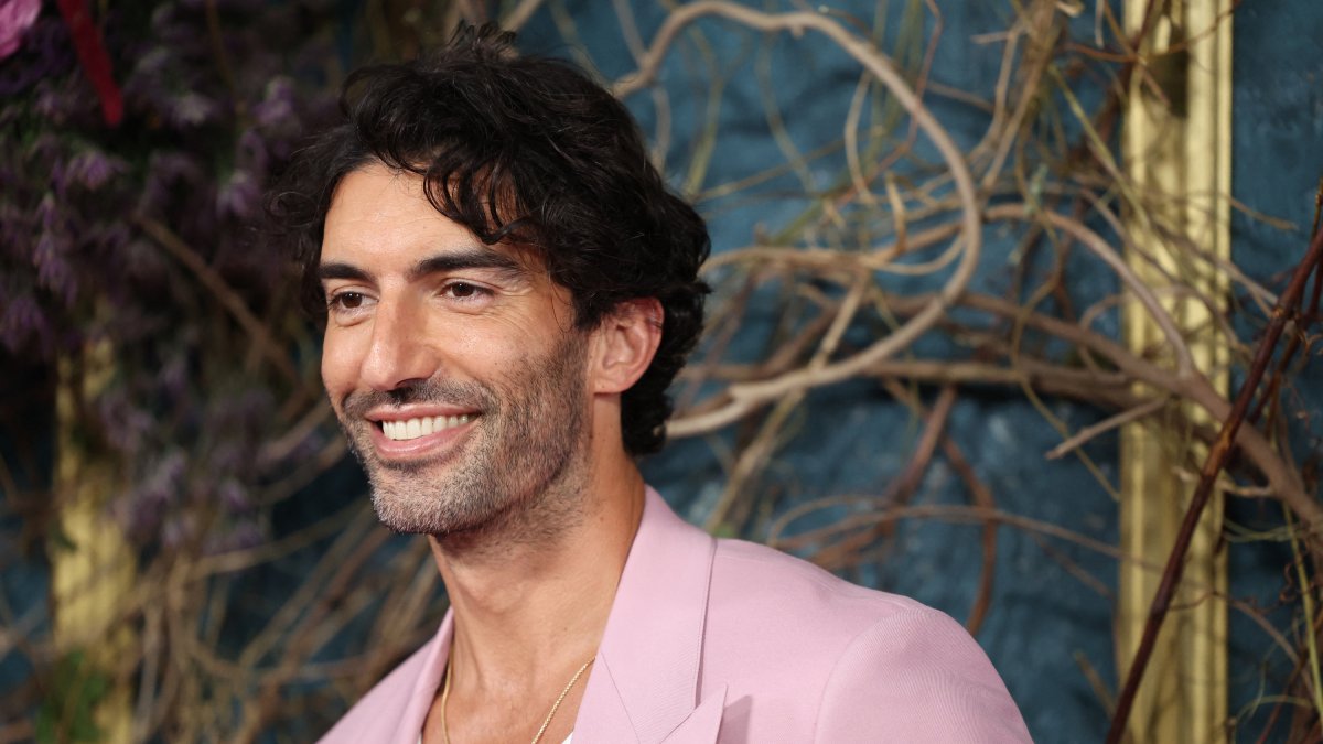 Justin Baldoni durante el estreno de 