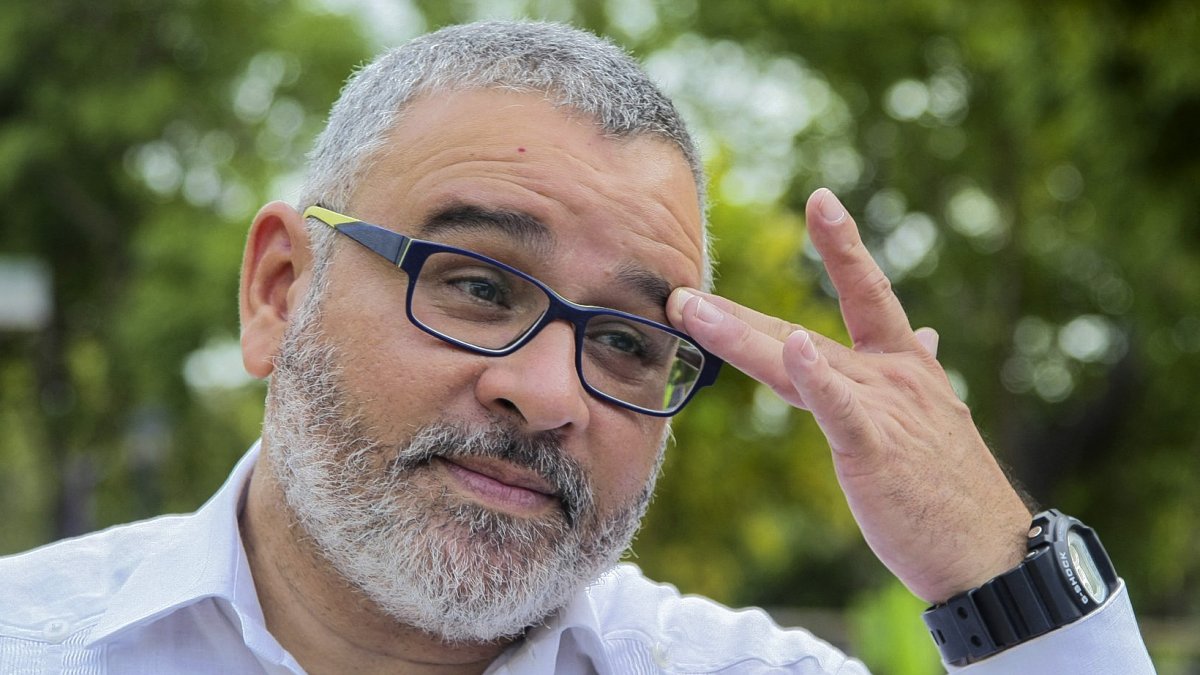 File photo of former leftist president Mauricio Funes.