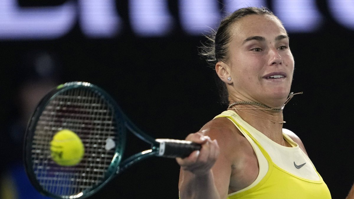 Sabalenka, en la semifinal del Open de Australia