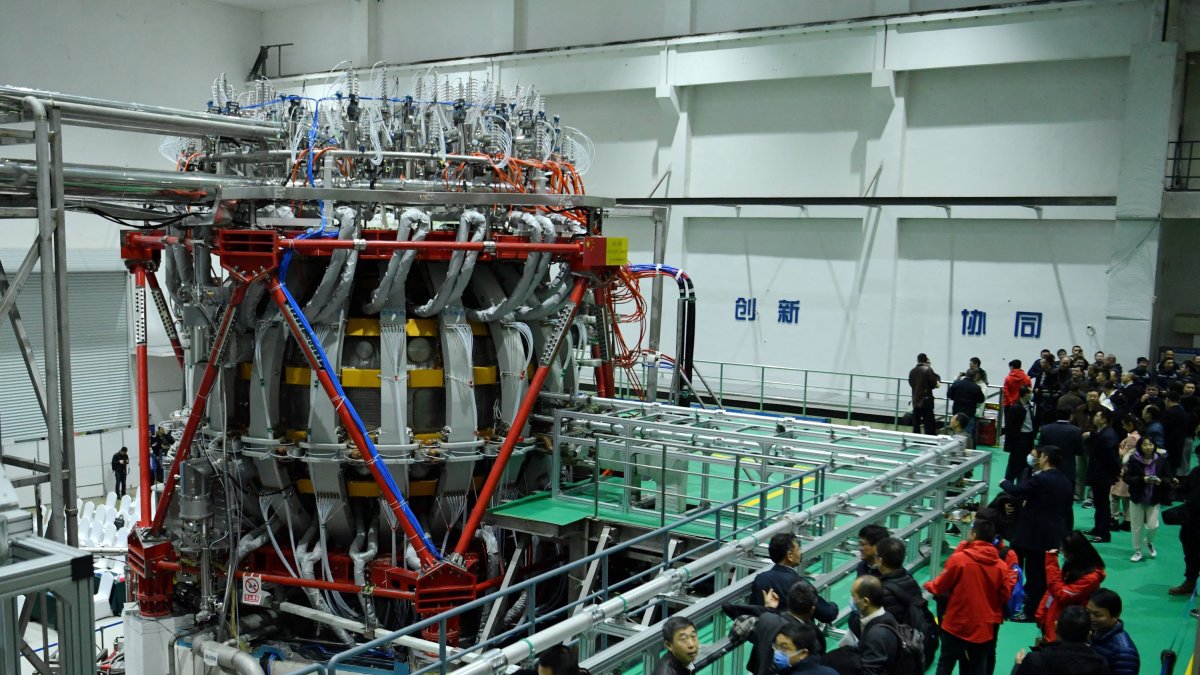 El dispositivo chino de fusión nuclear HL-2M, conocido como 