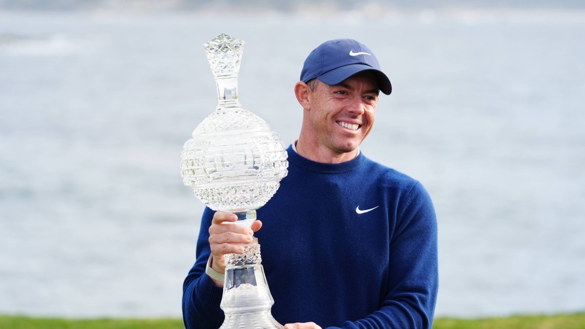 Rory McIlroy ganó el AT&T Pebble Beach Pro-AM