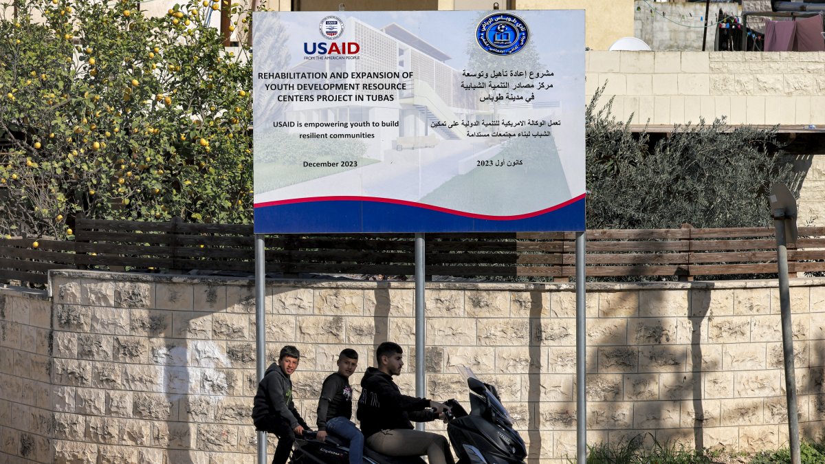 Image of a USAID-funded project in the northern West Bank