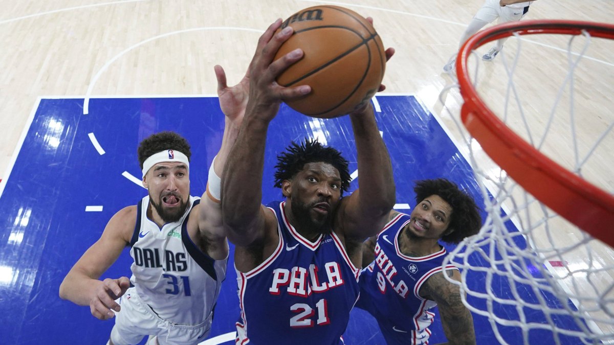 Joel Embiid of the Philadelphia 76ers.