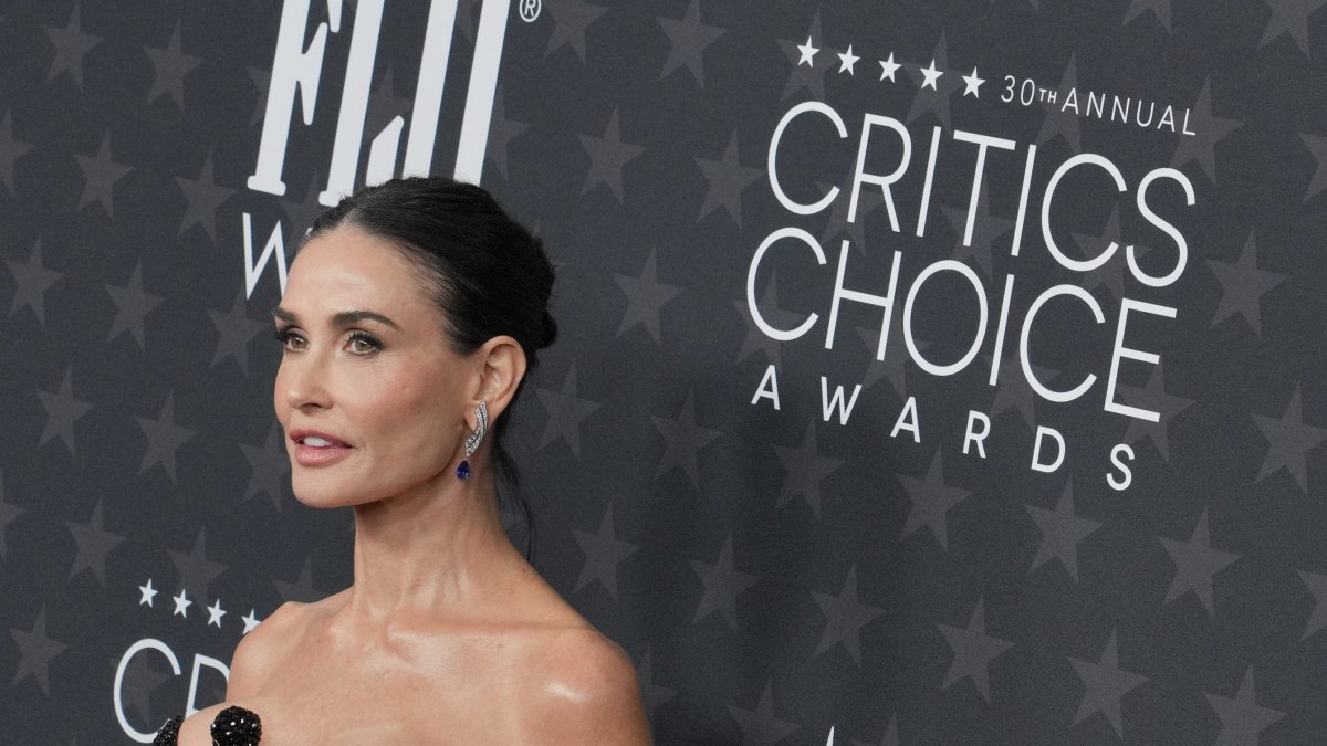 Demi Moore en los Critics Choice Awards