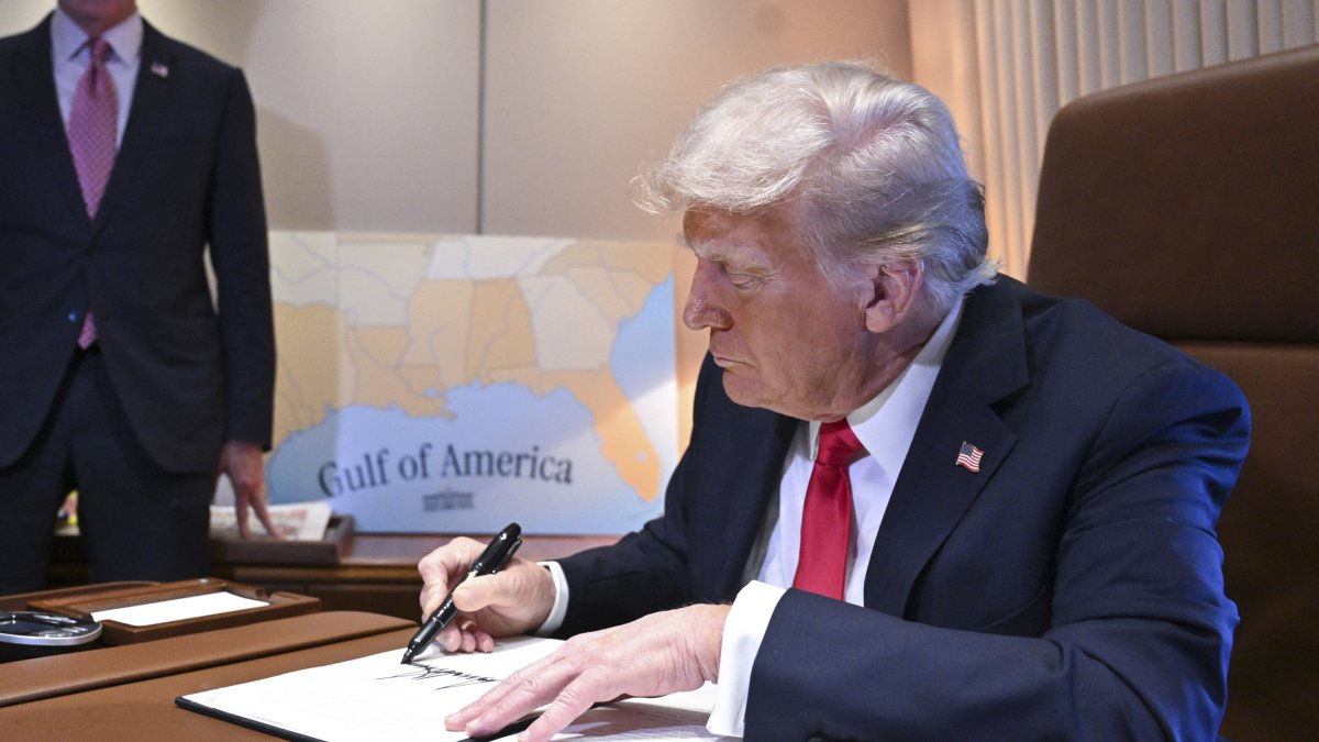 Trump on Air Force One