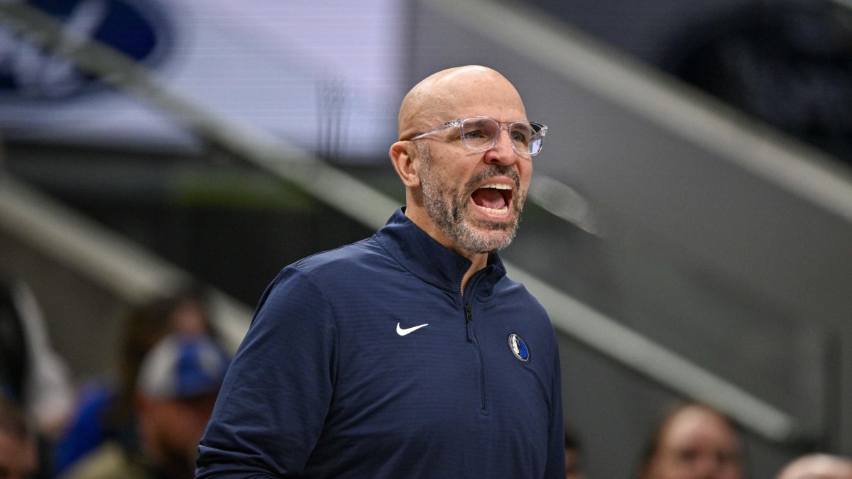 Jason Kidd, coach of the Dallas Mavericks