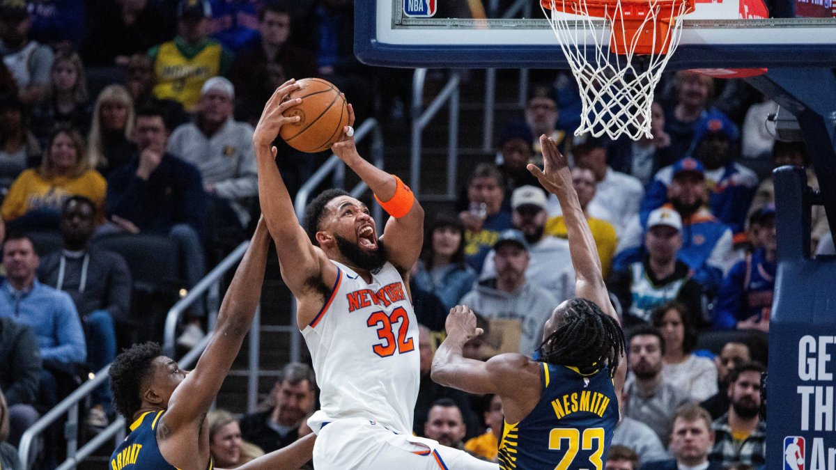 Karl-Anthony Towns anota frente los Pacers