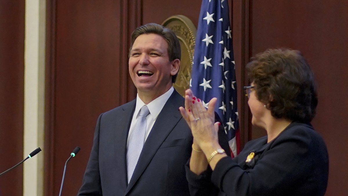 DeSantis will not be able to seek a third term as governor in 2026/ Cheney Orr