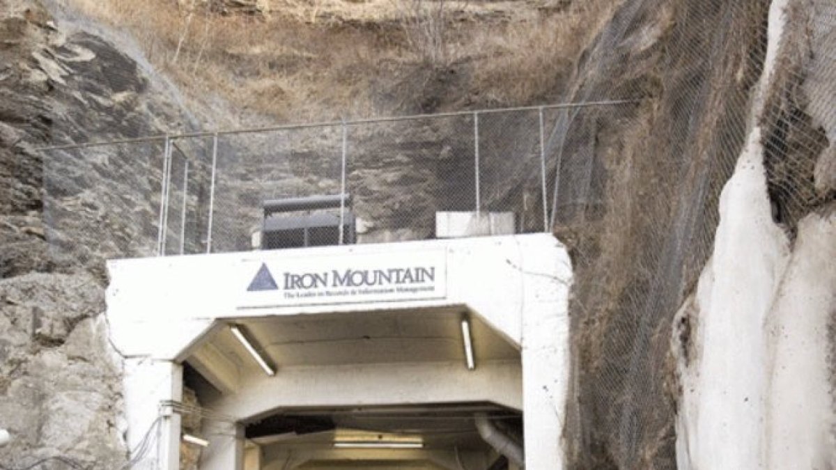 Imagen de Limestone mine en Pennsylvania.