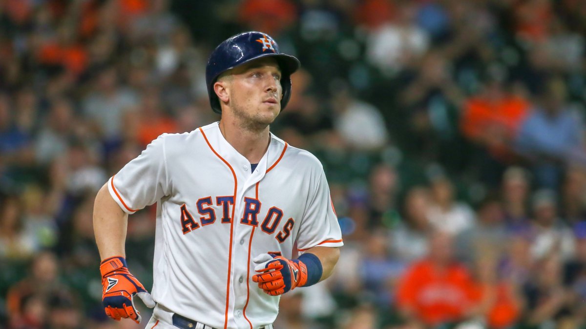 Alex Bregman, with the Houston Astros