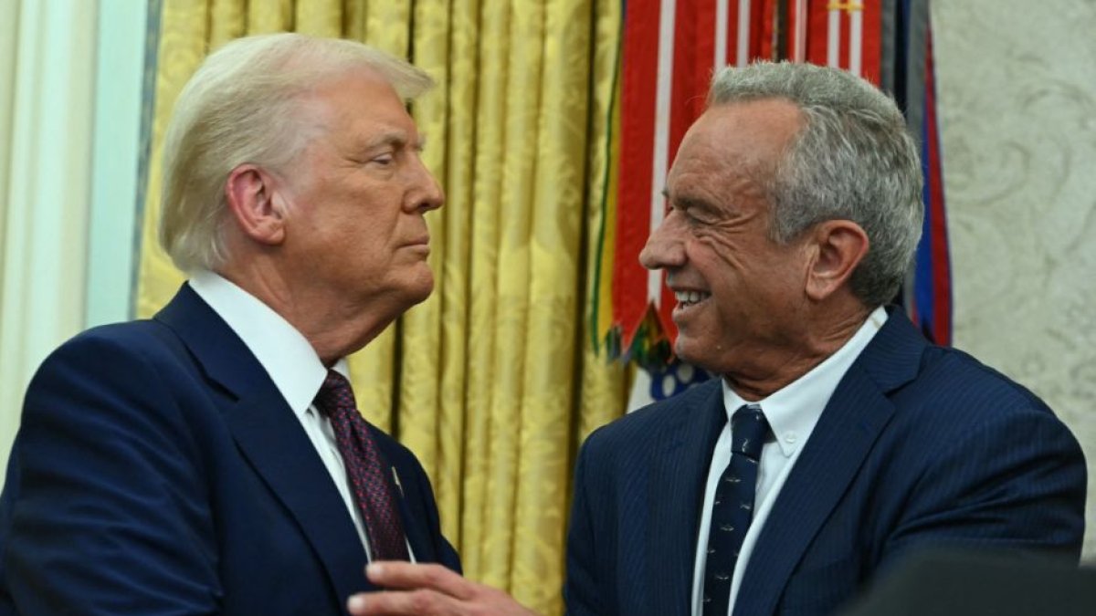 Robert F. Kennedy Jr. y Donald Trump