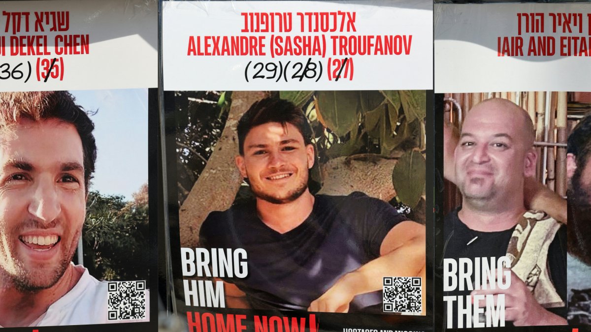 El israelí-estadounidense Sagui Dekel-Chen, el israelí-ruso Sasha Trupanov y el israelí-argentino Yair Horn.