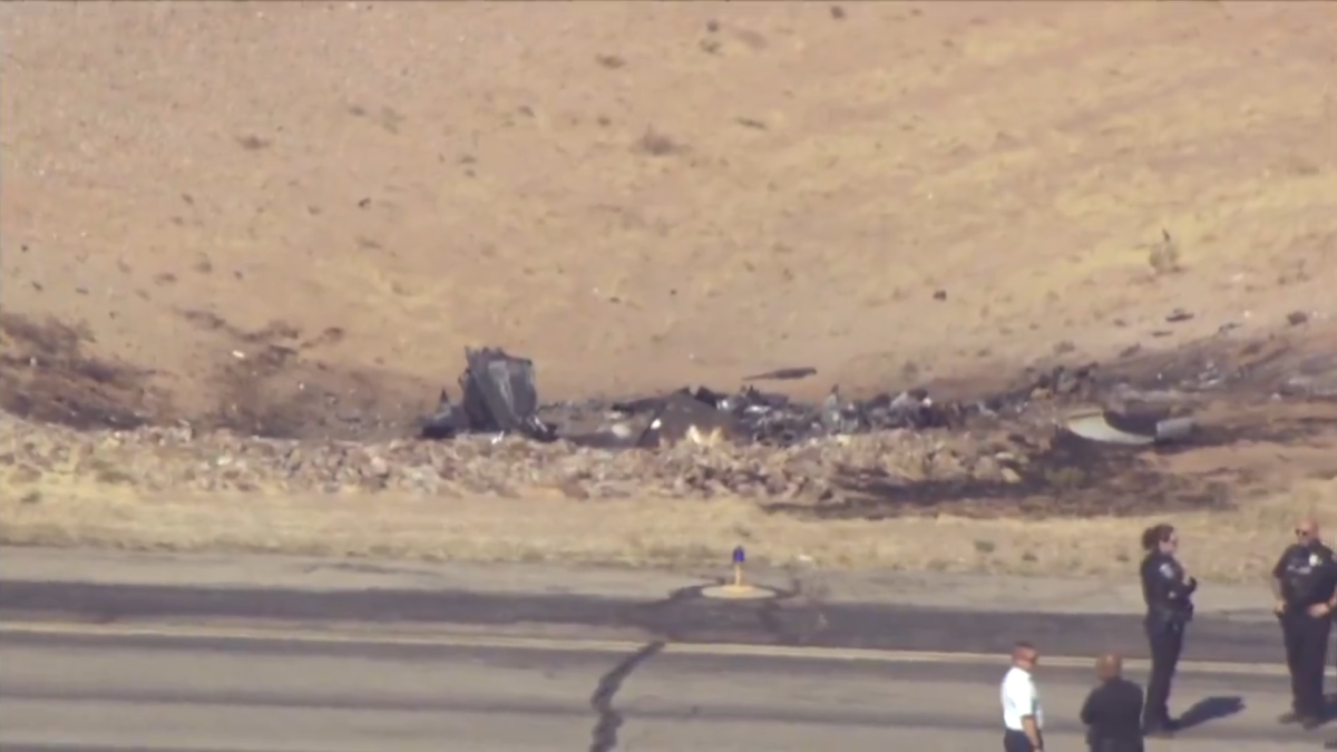 Aerial images of the accident in Arizona