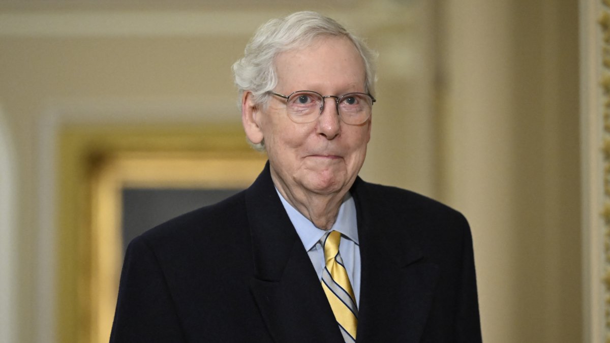 McConnell arribó al Senado en 1985/ Andrew Caballero-Reynolds