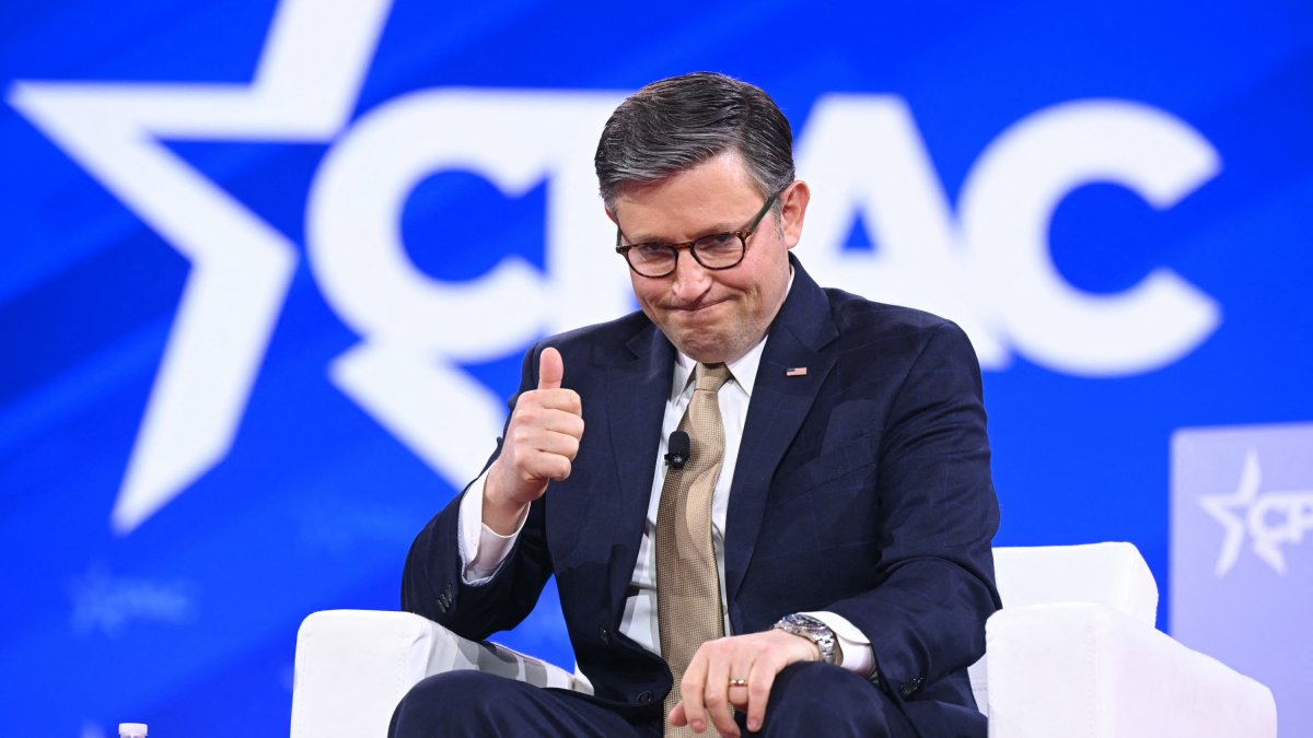 Johnson during the Maryland CPAC/ Saul Loeb.