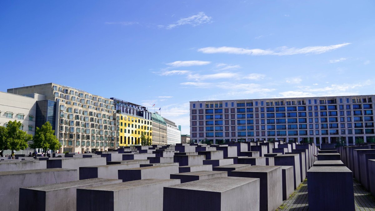 Memorial del Holocausto en Berlín, Alemania.