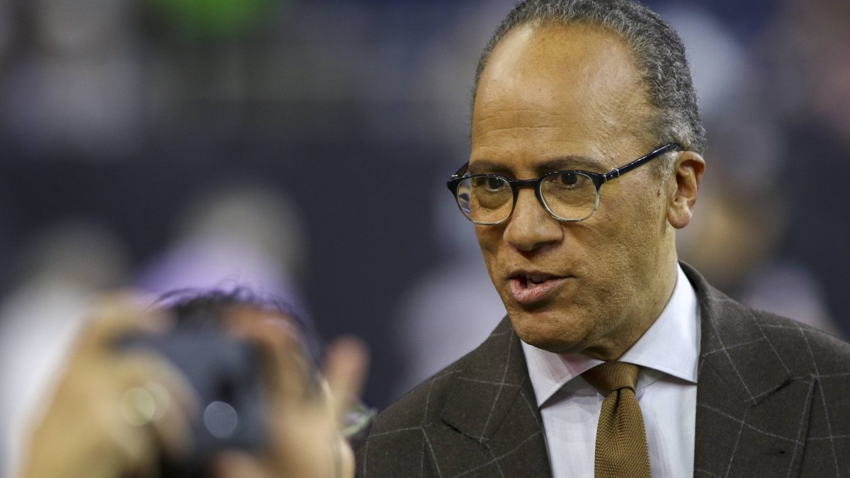 Lester Holt, NBC News anchor.