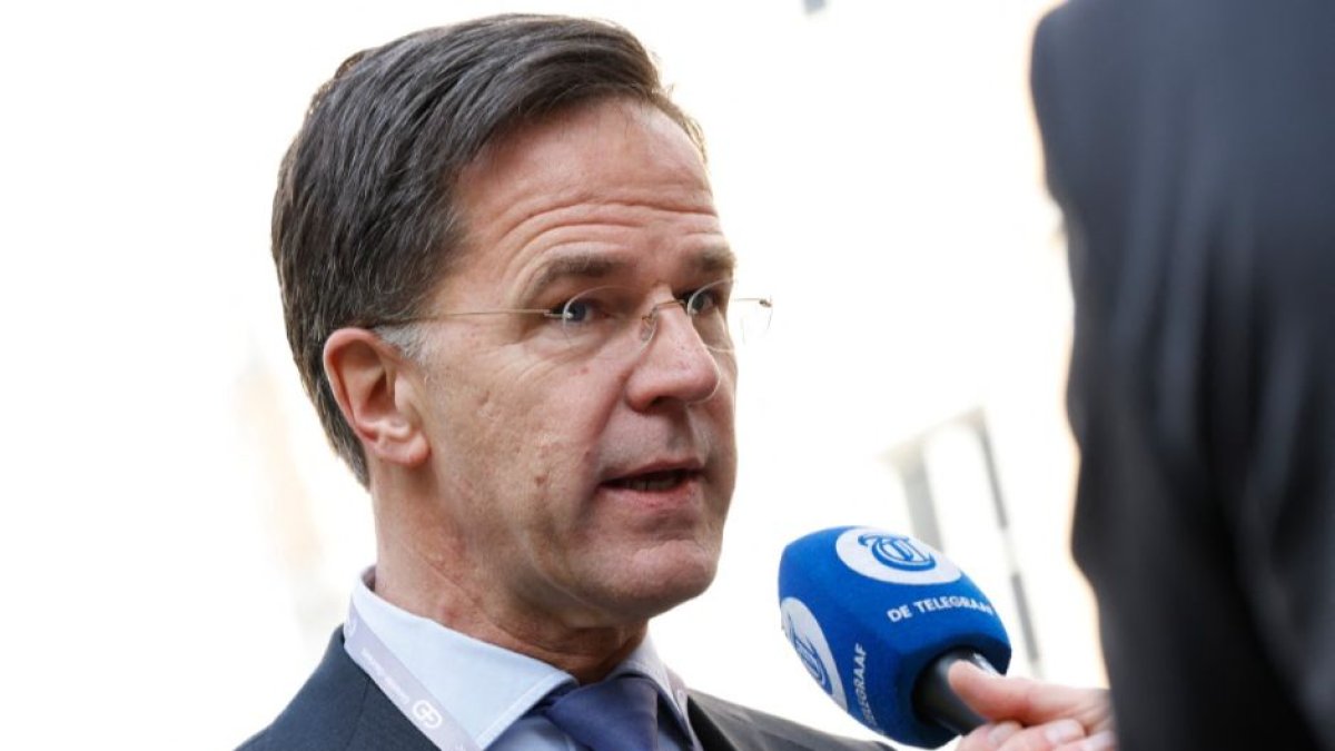 El secretario general de la OTAN, Mark Rutte,