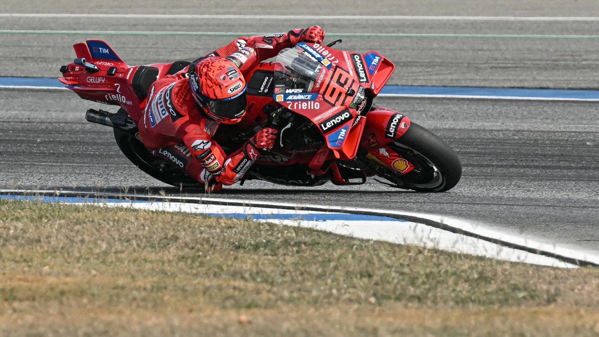 Marc Márquez at the 2025 Thailand GP.