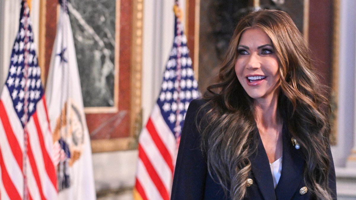 La secretaria de Seguridad Nacional, Kristi Noem