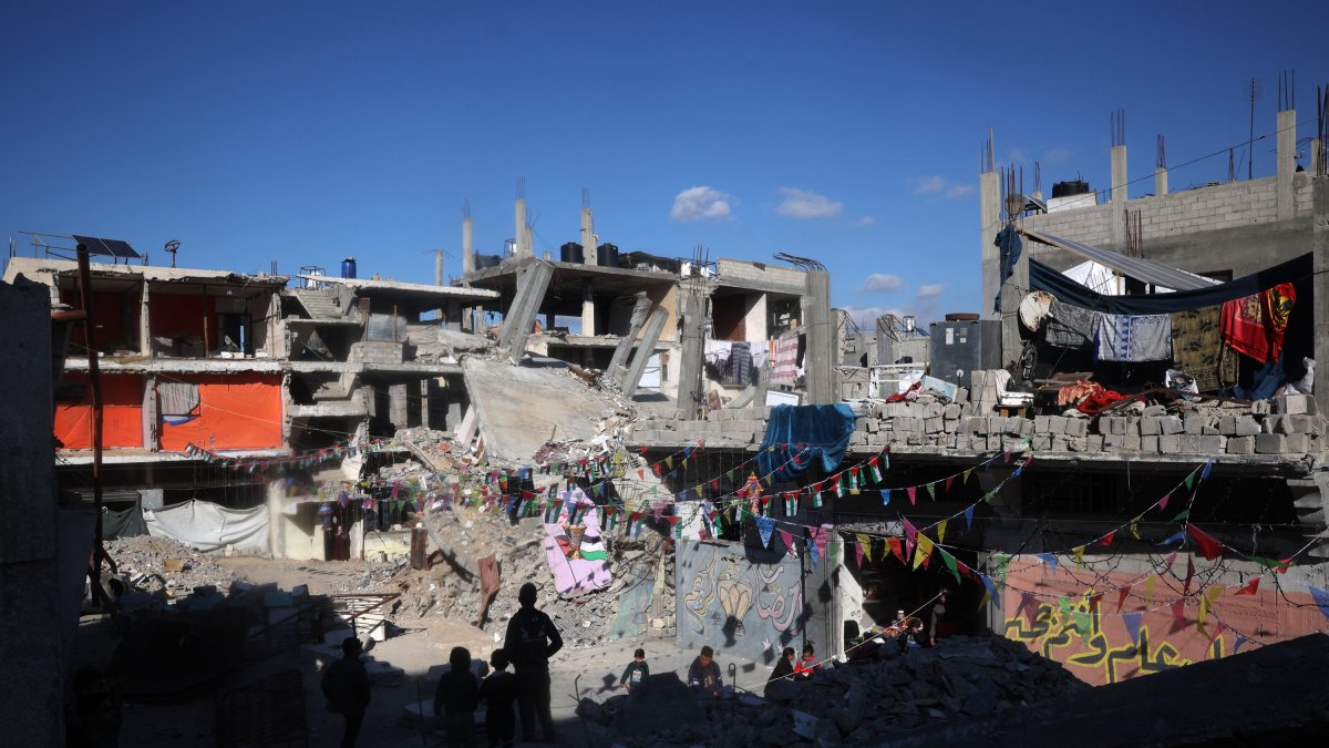 Khan Yunis, en el sur de la Franja de Gaza.